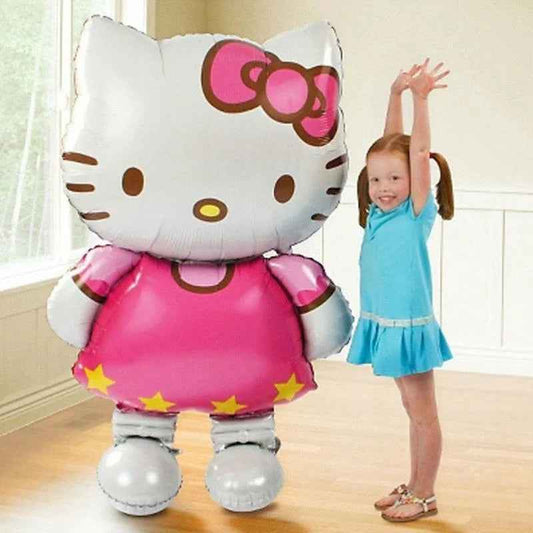 Giant Hello Kitty Foil Balloon Pink Cat Birthday Party Decoration Girl 116cm